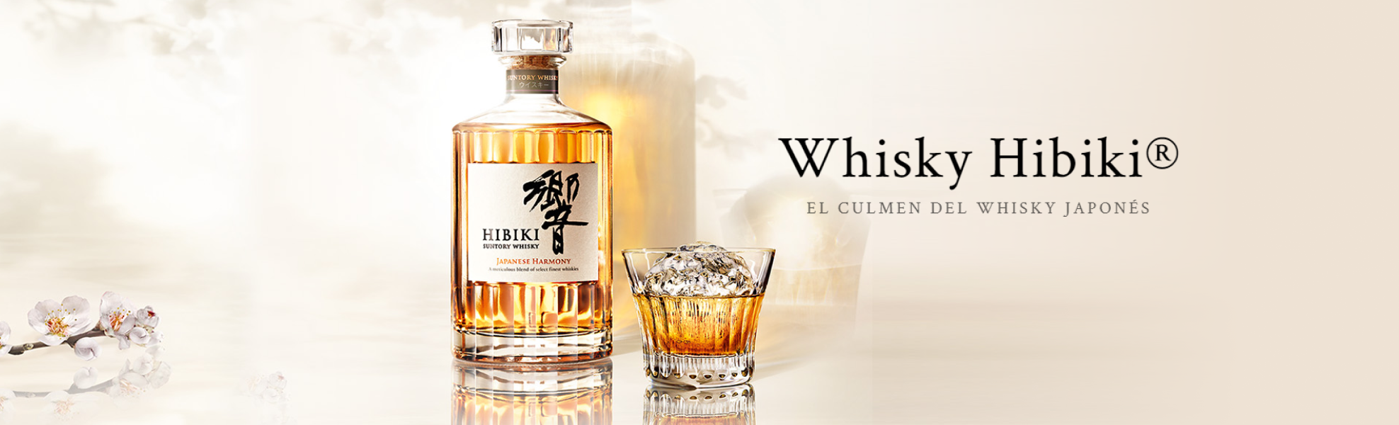 Top Hibiki Suntory Whisky